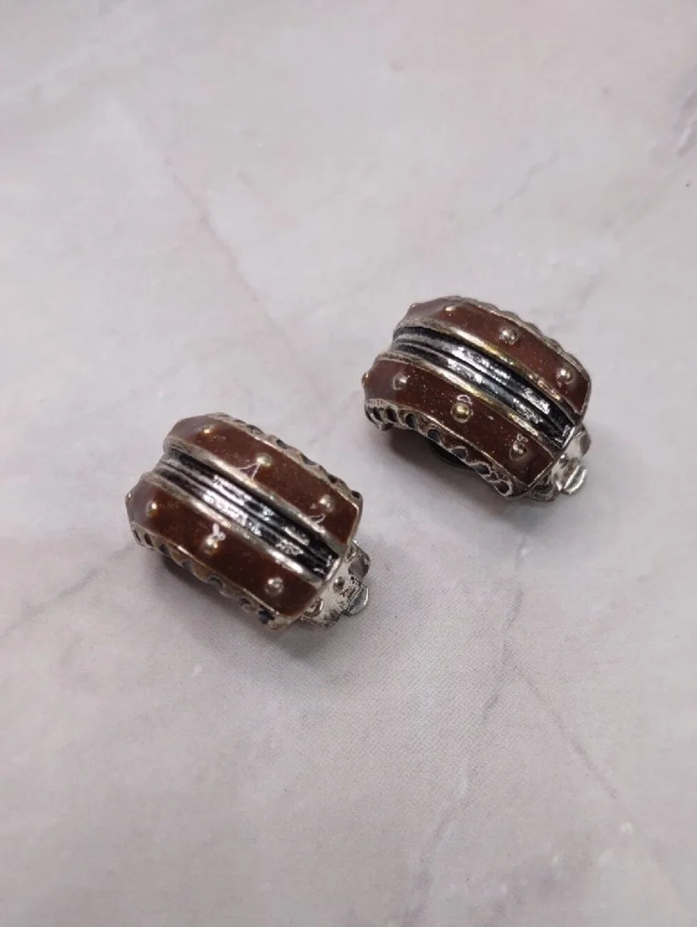 So Rachel By Longaberger Clip-On Hoop Earrings